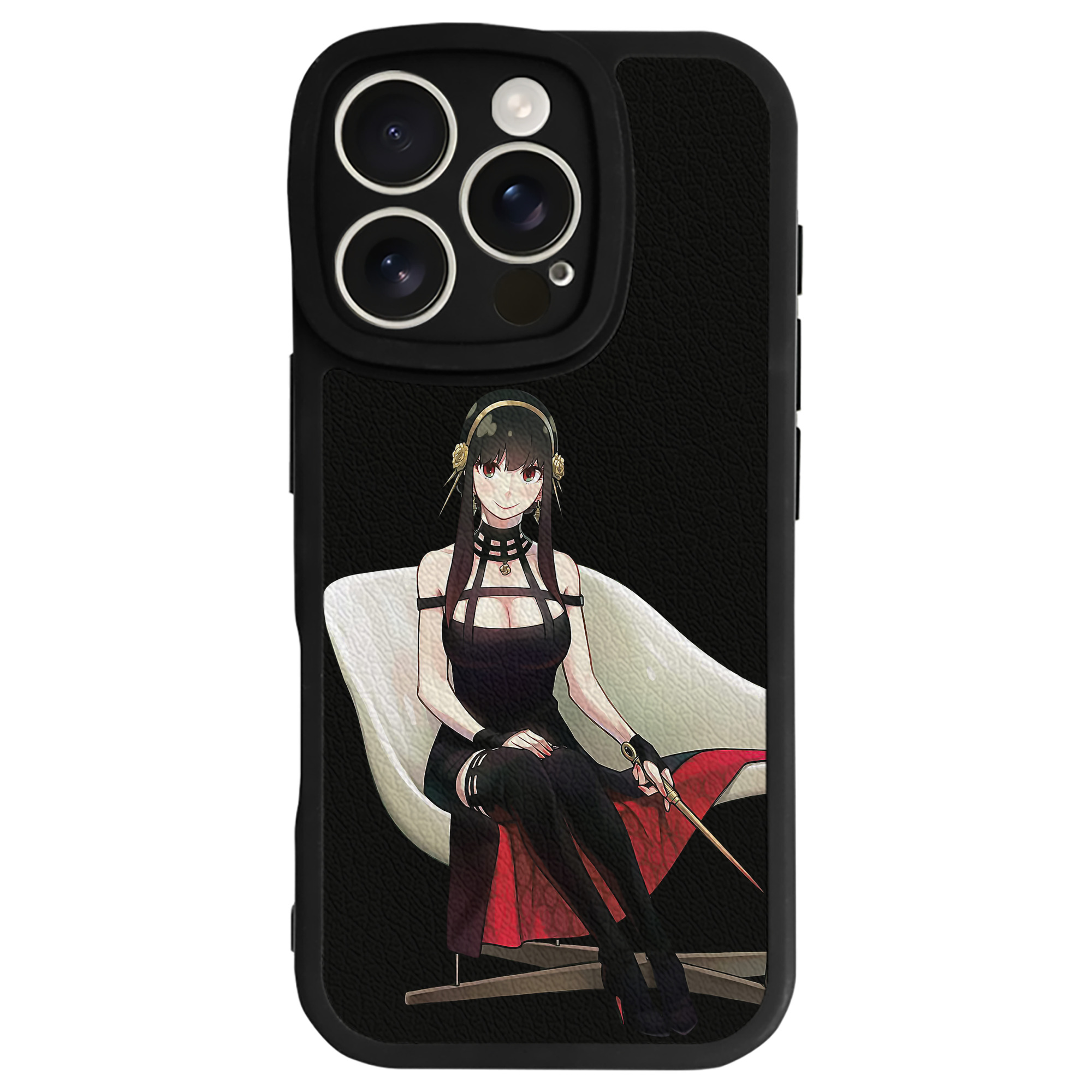 （画像用） SPY×FAMILY间谍家家酒 【iPhone 16シリーズ対応】シリコンスマホケース（レザー調） 材質：シリコン